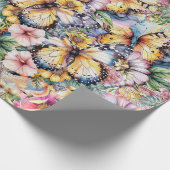 Papier Cadeau Papillons, abeilles, libellules Ladybugs (Coin)