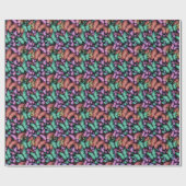 Papier Cadeau Papillons colorés Imprimer (Plat)