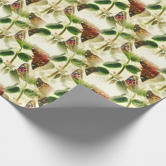 Papier Cadeau Papillons du jardin (Coin)