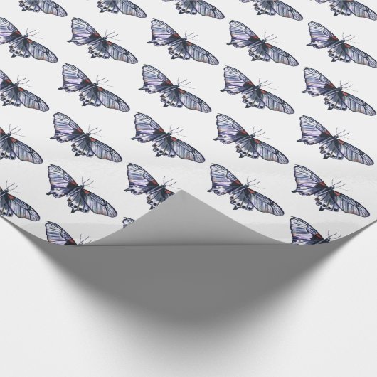 Papier Cadeau Papillons envelopper cadeau (Coin)