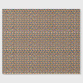 Papier Cadeau Papillons Impressionnistes (Plat)