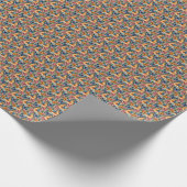 Papier Cadeau Papillons Impressionnistes (Coin)