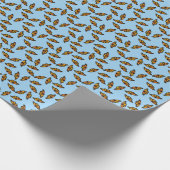 Papier Cadeau Papillons Monarque (Coin)