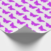 Papier Cadeau Papillons Purple Bold (Coin)