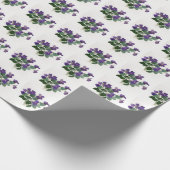 Papier Cadeau Papper de emballage violet (Coin)
