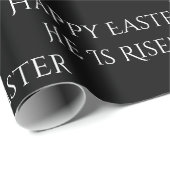 Papier Cadeau Pâques il est ressuscité _trois croix (Coin rond)