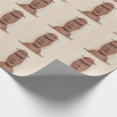 Papier Cadeau Pâques Île Moai Head Thunder Cove (Coin)