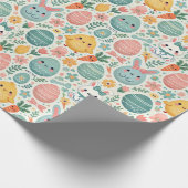 Papier Cadeau Pâques Kawaii (Coin)