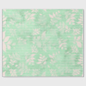 Papier Cadeau Pâques vertes (Plat)