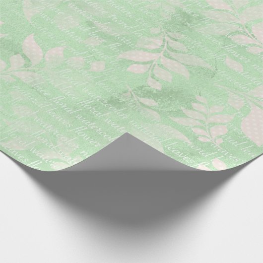 Papier Cadeau Pâques vertes (Coin)