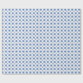 Papier Cadeau Parade Blue Daisy (Plat)