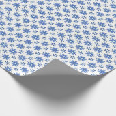 Papier Cadeau Parade Blue Daisy (Coin)