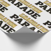 Papier Cadeau Parade Conduite Par Graduation (Coin)