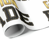 Papier Cadeau Parade Conduite Par Graduation (Coin rond)