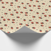 Papier Cadeau Parade Whimsical Ladybug (Coin)