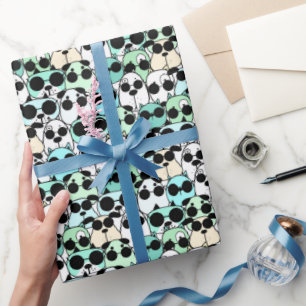 Papier Cadeau Paradis de dessins animés pour chiens