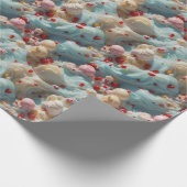 Papier Cadeau Paradis de la glace | (Coin)