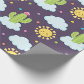 Papier Cadeau Paradis Succulent (Coin)