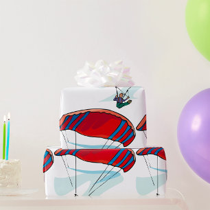 Papier Cadeau Paraglider