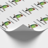 Papier Cadeau Parakeet Bird Lovers (Coin)