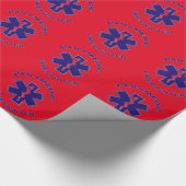 Papier Cadeau Paramedic du pompier (Coin)