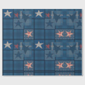 Papier Cadeau Paramètre Denim (Plat)
