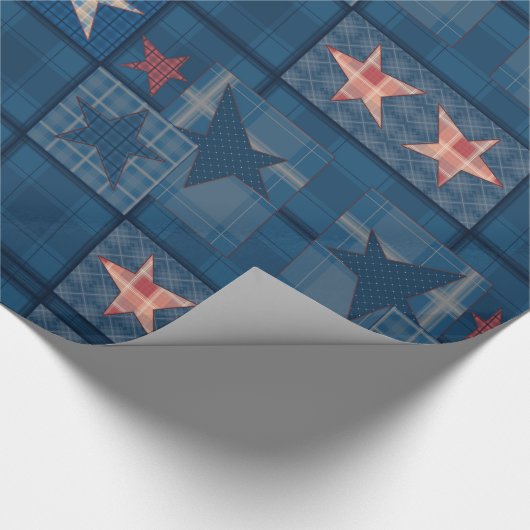 Papier Cadeau Paramètre Denim (Coin)