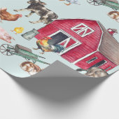 Papier Cadeau Parc aquarelle (Coin)