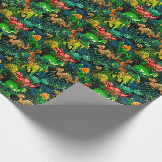 Papier Cadeau Parc Dinosaur (Coin)