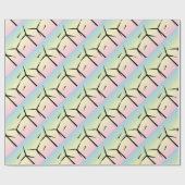 Papier Cadeau Parc éolien le matin (Plat)