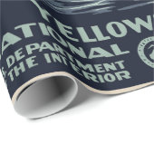 Papier Cadeau Parc national de Yellowstone (Coin rond)