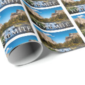 Papier Cadeau Parc national de Yosemite, Californie (Coin rond)