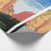 Papier Cadeau Parc national de Zion (Coin)