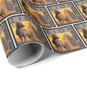 Papier Cadeau Parc national de Zion | Ram (Coin rond)