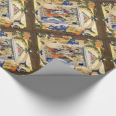 PAPIER CADEAU PARCHEMENT DE NATIVITÉ (Coin)