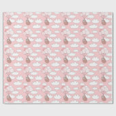 Papier Cadeau Paresseux Mignons (Plat)