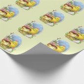 Papier Cadeau Parfait, Cool Joyeux Pâques, Lapin (Coin)