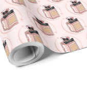 Papier Cadeau Parfum (Coin rond)