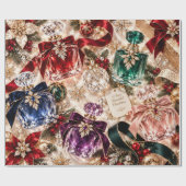 Papier Cadeau Parfum de Luxe Noël (Plat)