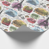 Papier Cadeau Paris (Coin)