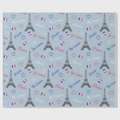 Papier Cadeau Paris (Plat)