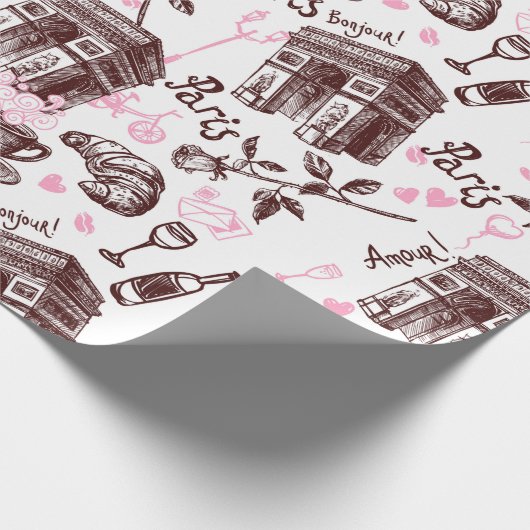 Papier Cadeau Paris (Coin)