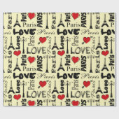 Papier Cadeau Paris (Plat)