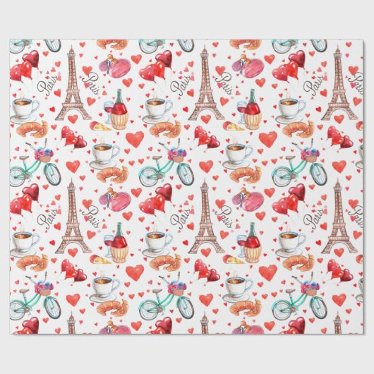 Papier Cadeau Paris (Plat)