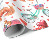 Papier Cadeau Paris (Coin rond)