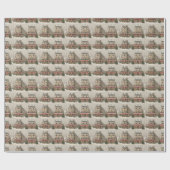 Papier Cadeau Paris en hiver (Plat)