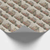 Papier Cadeau Paris en hiver (Coin)