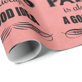 Papier Cadeau Paris est toujours une bonne idée (Coin rond)