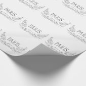 Papier Cadeau PARIS Je t'aime (Coin)