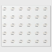 Papier Cadeau Parle trente pour moi (Plat)